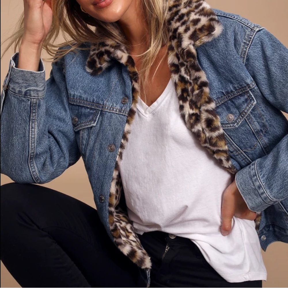 Levi’s Cat Eye Oversized Reversible Jacket